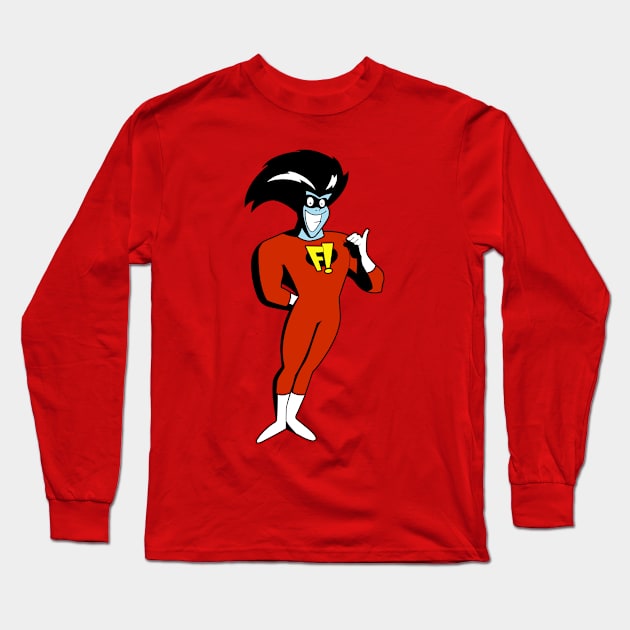 Comic Freakazoid Long Sleeve T-Shirt by LuisP96